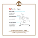 ROSA ERGONOMIC KIDS CHAIR (BLUE)