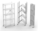MACO 5-LAYER FOLDABLE BOOKCASE (WHITE)