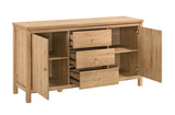 MILL CONSOLE TABLE (OAK)