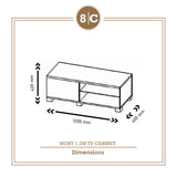 MORY 1.2M TV CABINET