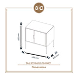 TASI STORAGE CABINET (LIGHT GRAY)