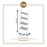 BETA BOOKCASE (WHITE)