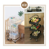MULI KITCHEN TROLLEY/ RACK (BLUE)