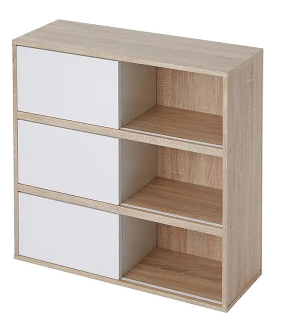 BARI SLIDING BOOKCASE