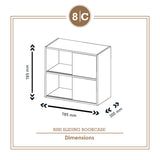 BINI SLIDING BOOKCASE