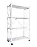 MACO 4-LAYER FOLDABLE BOOKCASE (WHITE)