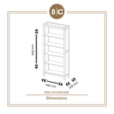 MILL DISPLAY CABINET (OAK)