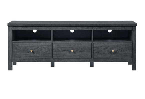 MILL TV CABINET (OLD GREY)
