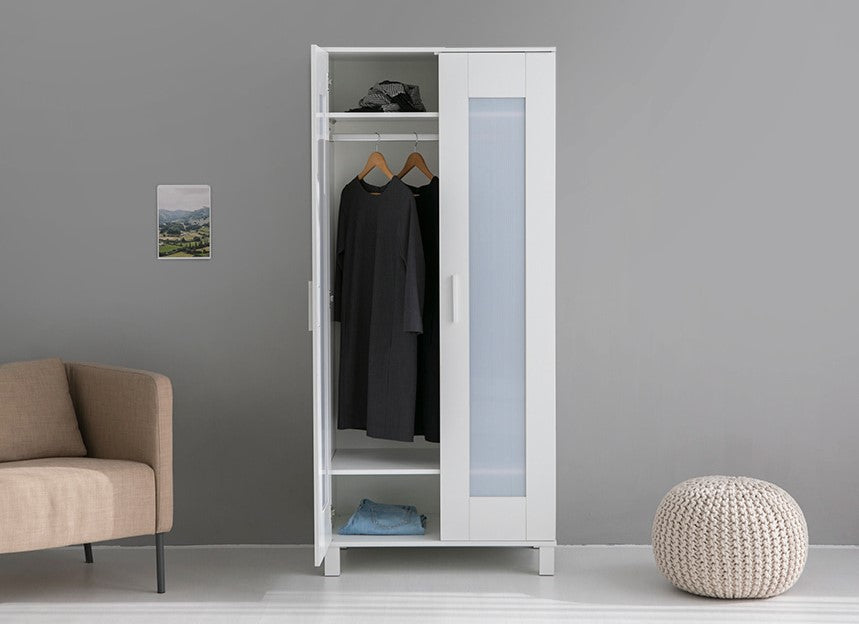 (8C FURNITURE FACTORY OUTLET) MUSK 2-DOOR WARDROBE – Pure Space PH