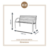 OCAS BENCH (white)