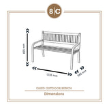 OHED BENCH (black)