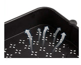 MULI KITCHEN TROLLEY/ RACK (BLACK)