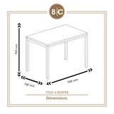 YULE 4S DINING SET